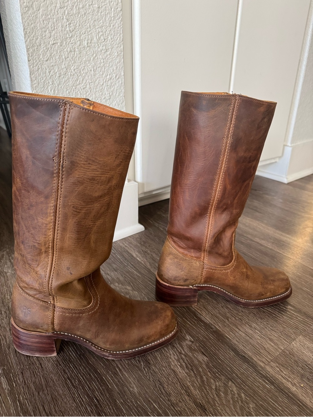 Frye Campus Boots 14L Dark Brown Size 7.5 PRICE FIRM - Picture 4 of 7